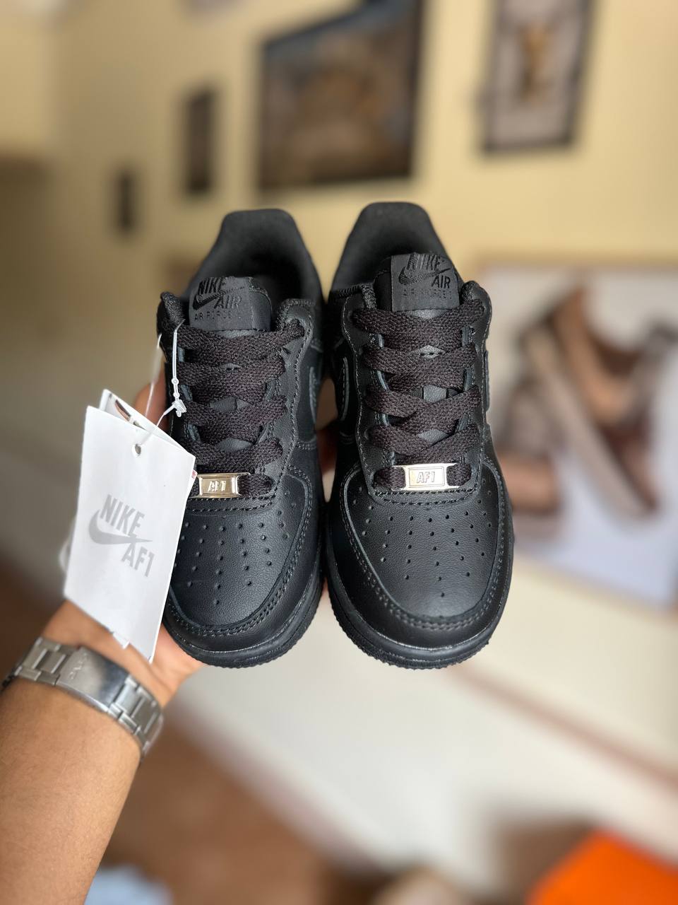 Nike Air Force Black Kids