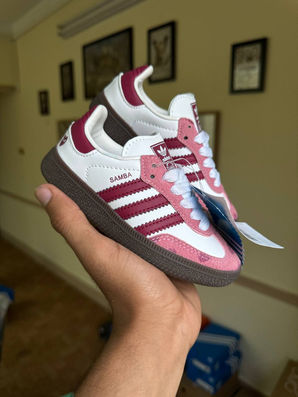 Adidas Samba OG Kids White & Green