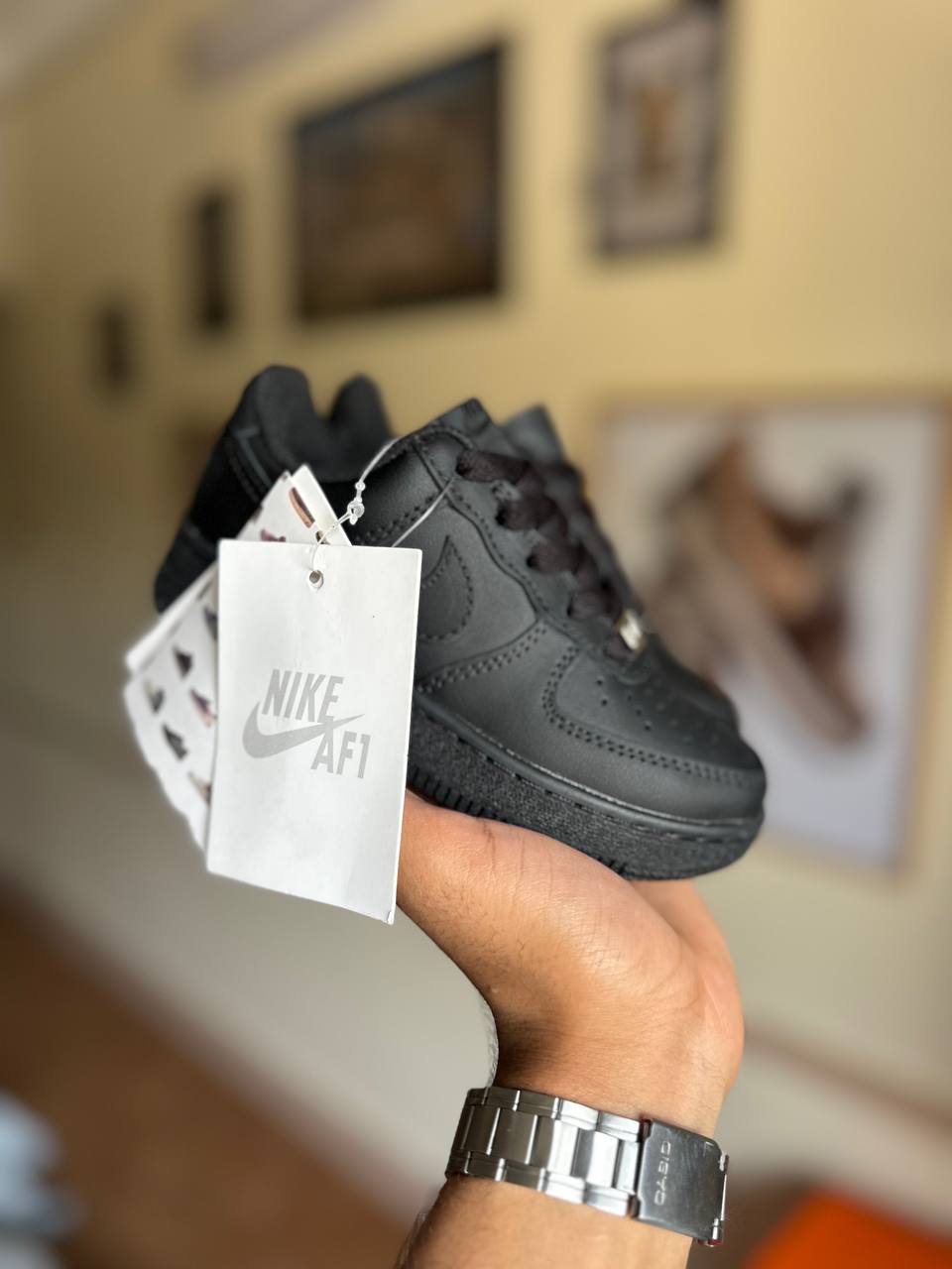Nike Air Force Black Kids