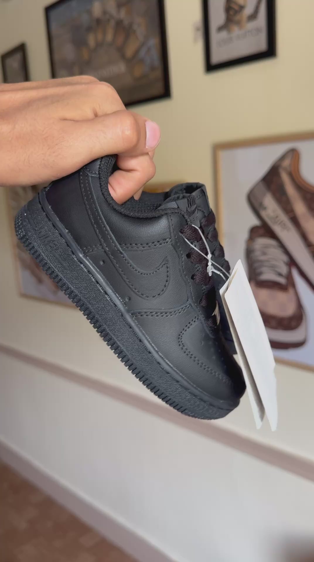 Nike Air Force Black Kids